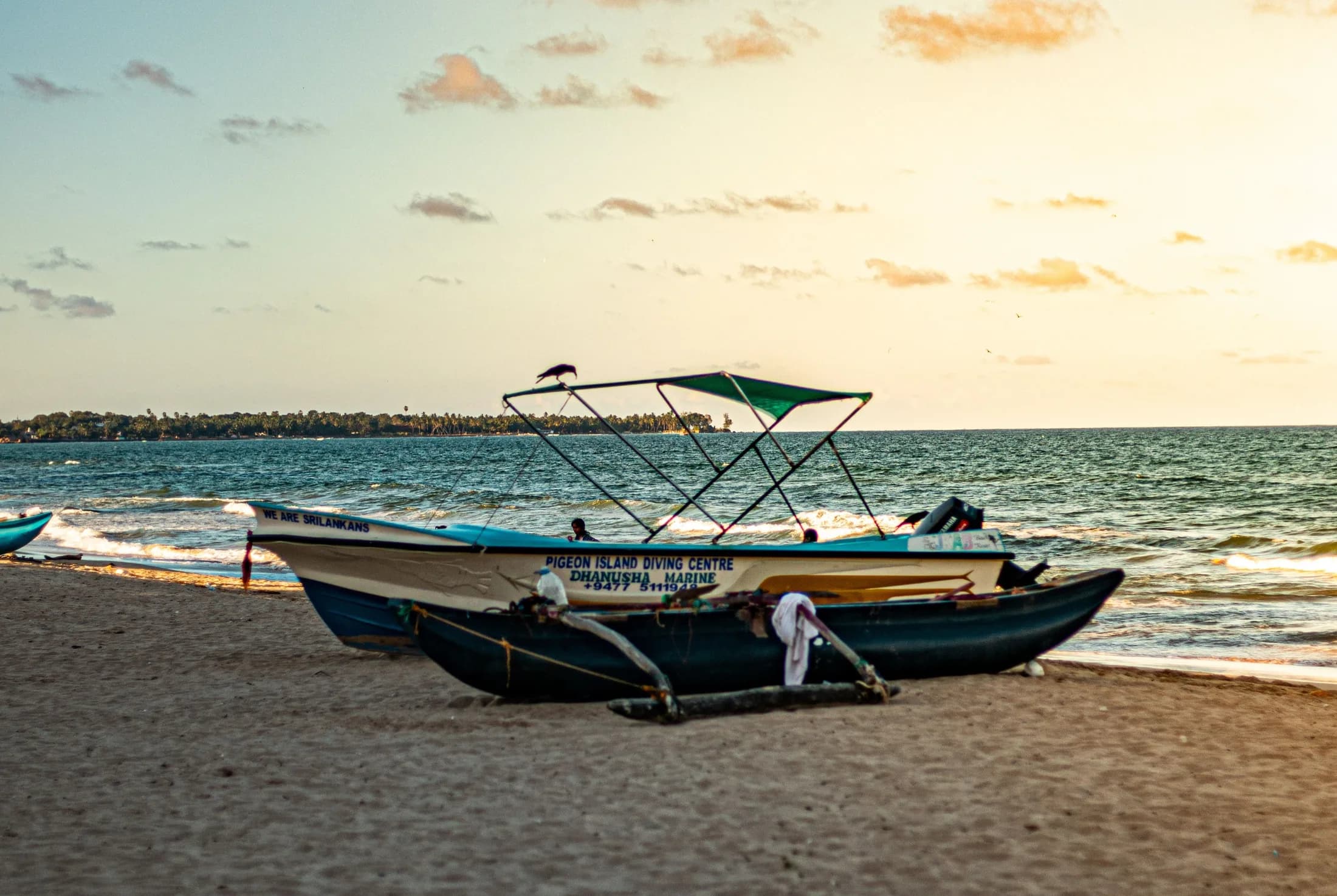 Nilaveli Beach near Trincomalee in eastern Sri Lanka